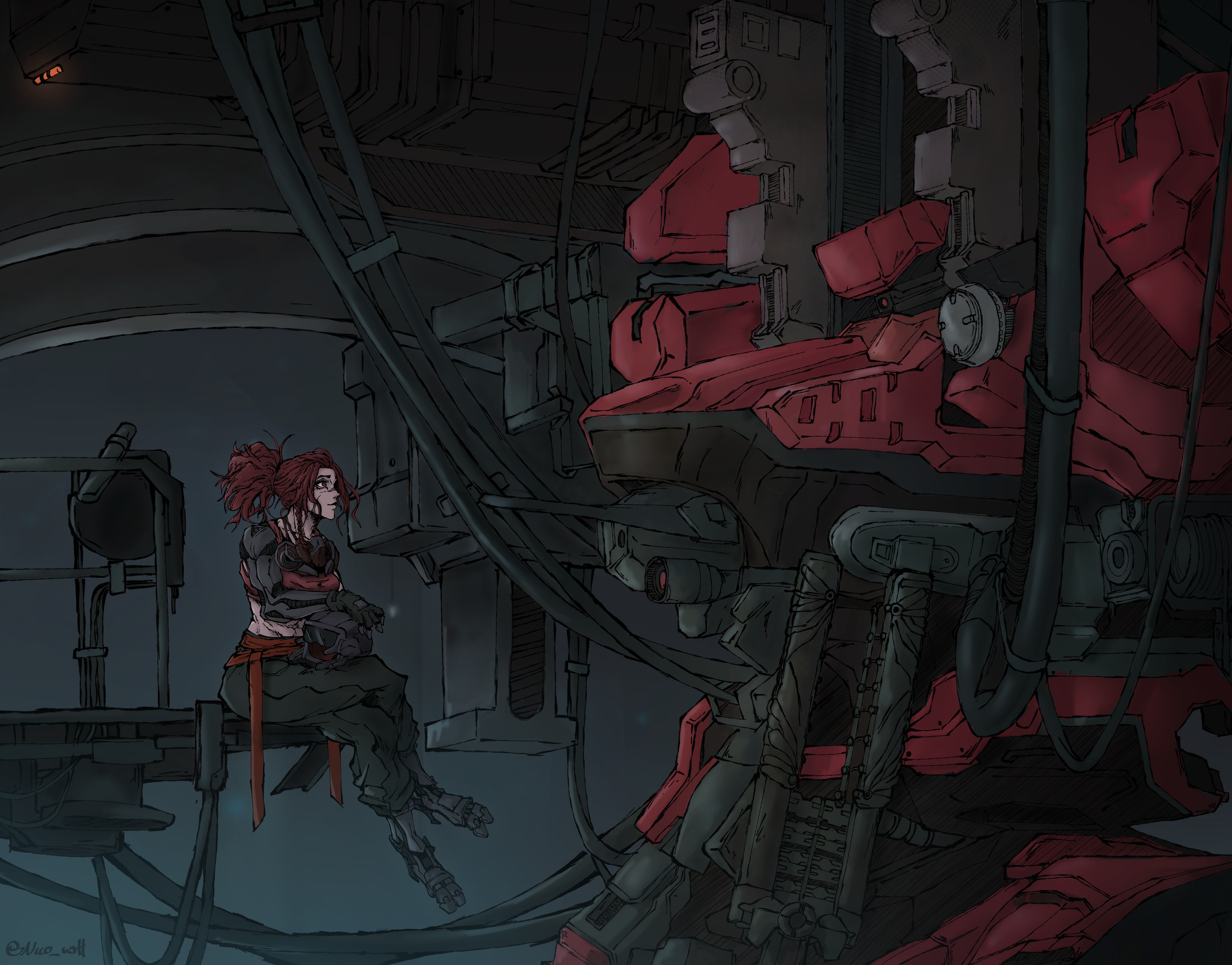 Armoured core Fanart for Hoshino Laplace